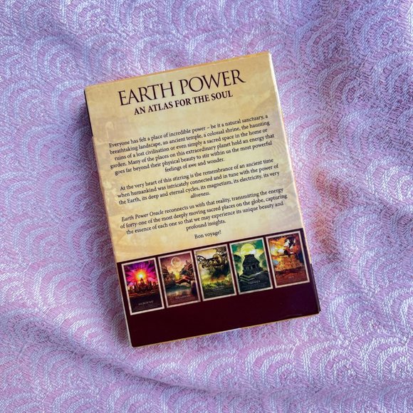 Earth Power Oracle Cards NEW in box Tarot/Astrology/Divination/Occult Llewellyn - Picture 2 of 2